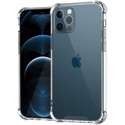 PROTECTOR TPU BORDE ALTO IMPACTO TRANSPARENTE IPHONE 12 PRO MAX