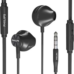 AURICULARES CON MANOS LIBRES CON CABLE Y PLUG JACK SPICA 3.5MM PHILIPS 1000 SERIES TAUE101