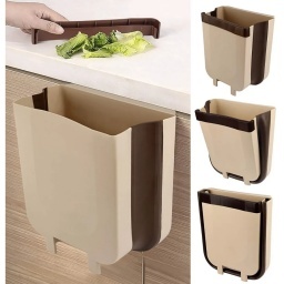 CESTO BASURA COLGANTE RESIDUOS COCINA PLEGABLE PAPELERA CONTENEDOR