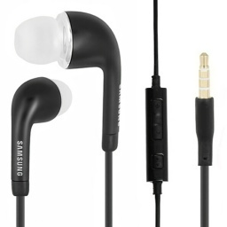 AURICULARES ORIGINALES SAMSUNG IN EAR CON VOLUMEN EHS64 IN-EAR (BULK NEGRO)