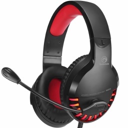 AURICULARES GAMER PC MARVO HG8932 2 JACK AUDIO Y MIC SEPARADOS 2.1MT CABLE