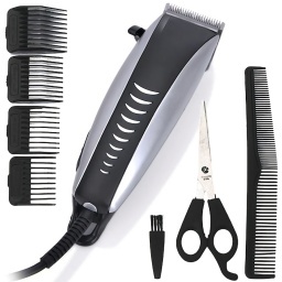 MAQUINA CORTA PELO SUPER PRO HAIR CLIPPER 220V CUCHILLAS ACERO + ACC CORTAPELO MODELO SP-4604