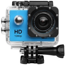 CAMARA DEPORTES ACCION FULL HD 1080P SUMERGIBLE +  5 ACCESORIOS IDEAL DEPORTISTAS