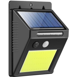 Pack X6 Led Solar Con Sensor Movimiento Luz Exterior 100 Led