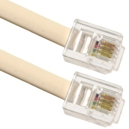 CABLE LINEA TELEFONICO ANTEL DE 10 METROS PARA TELEFONO DE 10MTS RJ11