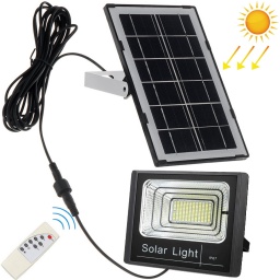 FOCO EXTERIOR SOLAR LUZ LED LAMPARA 30W CON SENSOR DIA NOCHE