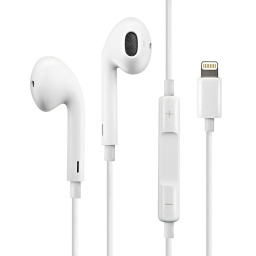 AURICULARES EARPODS MANOS LIBRES IPHONE APPLE ORIGINALES LIGHTNING BULK (SIN PACKING)