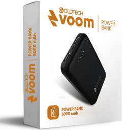 CARGADOR PORTATIL POWER BANK 5000 MAH + CABLE MICRO