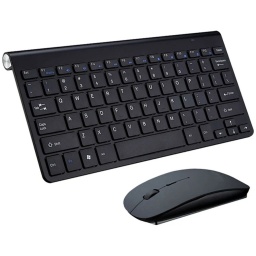 COMBO TECLADO + MOUSE INALAMBRICO ULTRAFINO SLIM MINI DELGADO PC NOTEBOOK