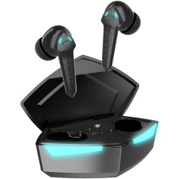 AURICULARES BLUETOOTH 5.2 GAMER CON CAJA DE CARGA TWS Y LUCES LED