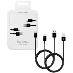 PACK X2 CABLE USB C O TIPO C USBC USB-C TYPE C ORIGINAL SAMSUNG