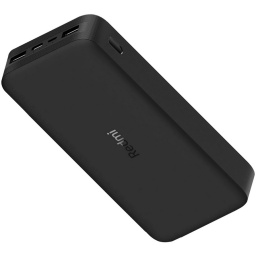 CARGADOR EMERGENCIA POWER BANK 18W 20000 MAH CARGA 2 USB TIPO A Y 1 USB TIPO C USB-C XIAOMI REDMI