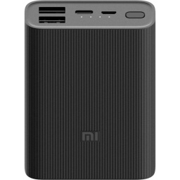 CARGADOR EMERGENCIA MI POWER BANK 10000 MAH CARGA 2 USB TIPO A Y 1 TIPO C USB-C XIAOMI REDMI ULTRA