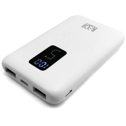 CARGADOR PORTATIL DE EMERGENCIA POWER BANK 5000 MAH + CABLE USB TIPO C + MICRO USB
