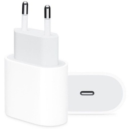 CARGADOR DE PARED USB 20W PD USB C TIPO C COMPATIBLE IPHONE 12 13 14 15 16 PRO MAX PLUS USB-C