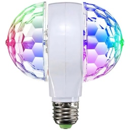 Lampara Led 3w A Control Remoto E27 Colores Rgb Foco Dimer