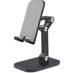 SOPORTE PLASTICO BRAZO ARTICULADO PLEGABLE TABLET O CELULAR PARA ESCRITORIO MESA IPAD CASA O TRABAJO