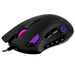 MOUSE GAMER PRIMUS GLADIUS32000P DPI LED RGB CABLE ACORDONADO USB 12 BOTONES