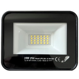 FOCO PARA EXTERIO / INTERIOR LED 20W LAMPARA LUZ FRIA IP66 220V 240V