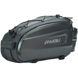 BOLSO PARA BICICLETA SOBRE PARRILLA IMPERMEABLE BIKE PRO ANMEILU 6 LITROS