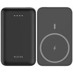 POWER BANK O BATERIA EXTERNA MAGNETICA MAGSAFE PARA IPHONE 12 13 14 15 NEGRO 5000MAH