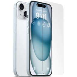 PROTECTOR DE PANTALLA EN VIDRIO TEMPLADO IPHONE 15 PLUS / 15 PRO MAX / SAMSUNG A15