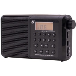 RADIO PORTATIL COMPACTA PORTABLE FM / AM RECARGABLE REPRODUCTOR BLUETOOTH KTF1715
