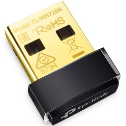 ADAPTADOR INALAMBRICO NANO USB WIFI 150MBPS TP-LINK WI-FI TL-WN725N