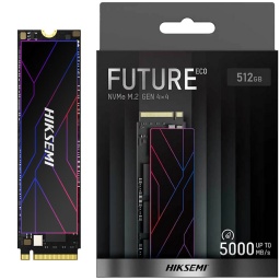 DISCO SOLIDO INTERNO SSD NVME M.2 M2 HIKSEMI FUTURE ECO 512GB GEN 4X4 PCIE 4.0 PCI EXPRESS 5000MB/S