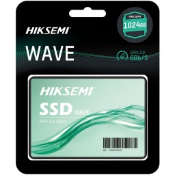 DISCO DURO SSD SOLIDO INTERNO HIKSEMI 1024GB WAVE SATA 3.0 2.5" 6GB/S PC NOTEBOOK