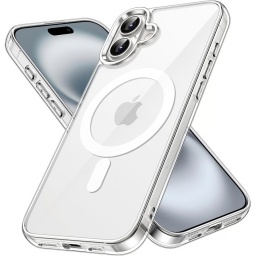 PROTECTOR TPU TRANSPARENTE PARA IPHONE 16 PLUS COMPATIBLE MAGSAFE