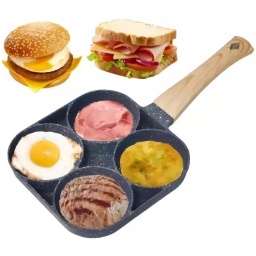 SARTEN ANTIADHERENTE DESAYUNOS COCINA HUEVOS TORTILLAS COLOR NEGRO