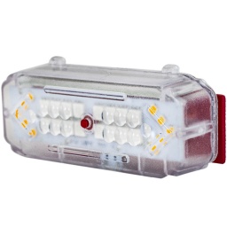 SEALERO PARA BICICLETA LED CASCO RECARGABLE SENSOR DE INCLINACION