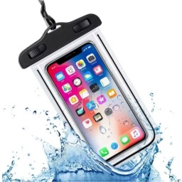 ESTUCHE FUNDA PROTECTOR SOBRE ESTUCHE CELULAR RESISTENTE AL AGUA PLAYA DOBLE SEGURO DE PLASTICO