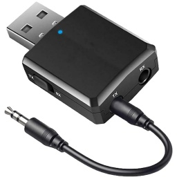TRANSMISOR Y RECEPTOR DE AUDIO BLUETOOTH JACK 2 EN 1 TX/RX ZF-169 PLUS