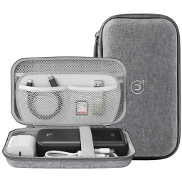 ESTUCHE ORGANIZADOR PARA CABLES Y CARGADORES 18 X 10 X 5 CM PARA VIAJE RESISTENTE AL AGUA Y GOLPES