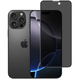 VIDRIO TEMPLADO ANTI ESPIAS IPHONE 16 PRO MAX CUIDADO DE LA PRIVACIDAD