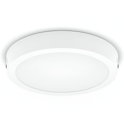 PLAFON LED PHILIPS LUZ CALIDA 12W 900LM REDONDA 16CM DIAMETRO DL252 SURFACE 30K