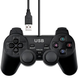 JOYSTICK PARA PC COMPATIBLE CON WINDOWS 10 11 CONTROL CABLEADO USB 2.0