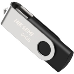 PEN DRIVE 64GB HIKSEMI PENDRIVE ROTARY USB 2.0 64 GB FLASH DRIVE