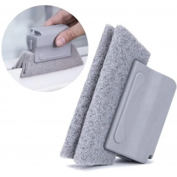 LIMPIADOR DE RIEL PORTATIL PARA VENTANA PUERTAS RANURAS CANALETAS MEDIDAS 10X2CM