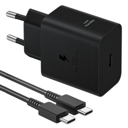 CARGADOR PARED TIPO C 45W PD + CABLE USB C - USB-C ORIGINAL SAMSUNG