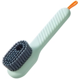 MINI CEPILLO DE LIMPIEZA CON DISPENSADOR DE JABON LIQUIDO PARA MULTIPLES SUPERFICIES