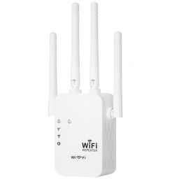 REPETIDOR O EXTENSOR RED WIFI 4 ANTENAS WI-FI 2.4GHZ PUERTOS ETHERNET WAN LAN 300MBPS WR9533