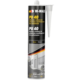 SELLADOR PU40 DE ALTA RESISTENCIA, POLIURETANO ADHESIVO PU 40 W-MAX 400G PARA CONSTRUCCI�N Y OTROS