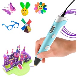 L�PIZ LAPICERA 3D + FILAMENTO DE COLOR DE REGALO IMPRESOS 3D PARA NI�OS