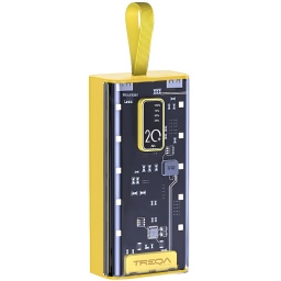 POWER BANK O BATERIA DE RESPALDO 2 USB TIPO A 1 USB-C CARGADOR EMERGENCIA 20000MAH PARA AVION TR-960