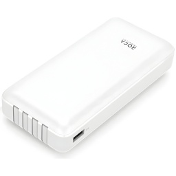 POWER BANK O BATERIA DE RESPALDO DE 4 CABLES USB CARGADOR DE EMERGENCIA 20000MAH AVION ROCA PB20/CAB