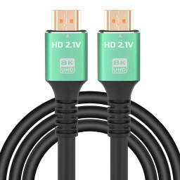 CABLE HDMI 8K VERSION 2.1V DE 3 METROS SOPORTA 7680 X 4320P ARC HDR 3M 1080P FULL-HD 4K