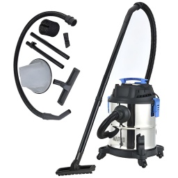 ASPIRADORA PROFESIONAL 3 EN 1 LIMPIEZA EN SECA MOJADO Y SOPLADORA MARVO HVC-007 20L